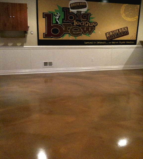Huntington Woods Mi Reflector Enhancer Basement custom basement flooring 7